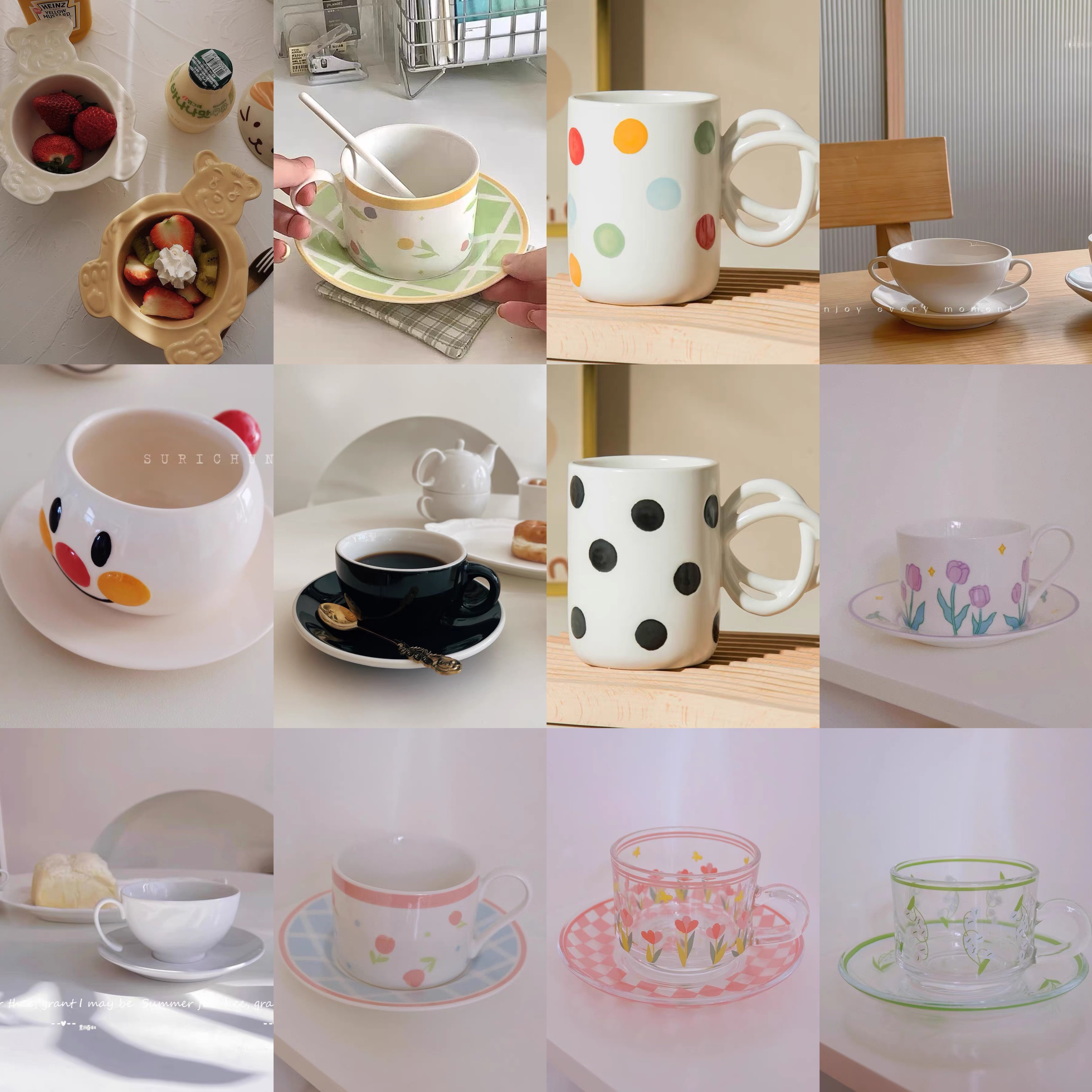 不退换清理往期库存玻璃马克杯咖啡杯米饭碗大容量碗喝水杯子,餐饮具,咖啡杯,淘宝优惠券,粉丝福利购,淘宝优惠卷