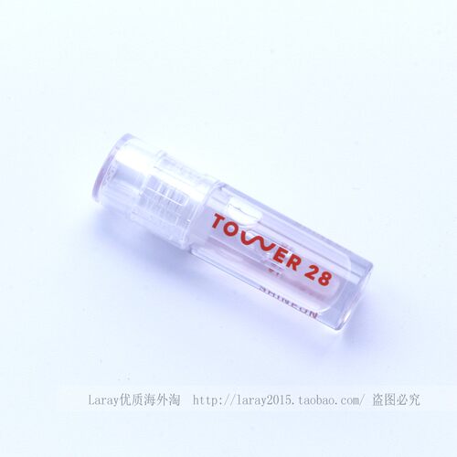 现货正品Tower 28唇蜜水光果冻镜面唇蜜丰唇Chili滋润透明色啫喱