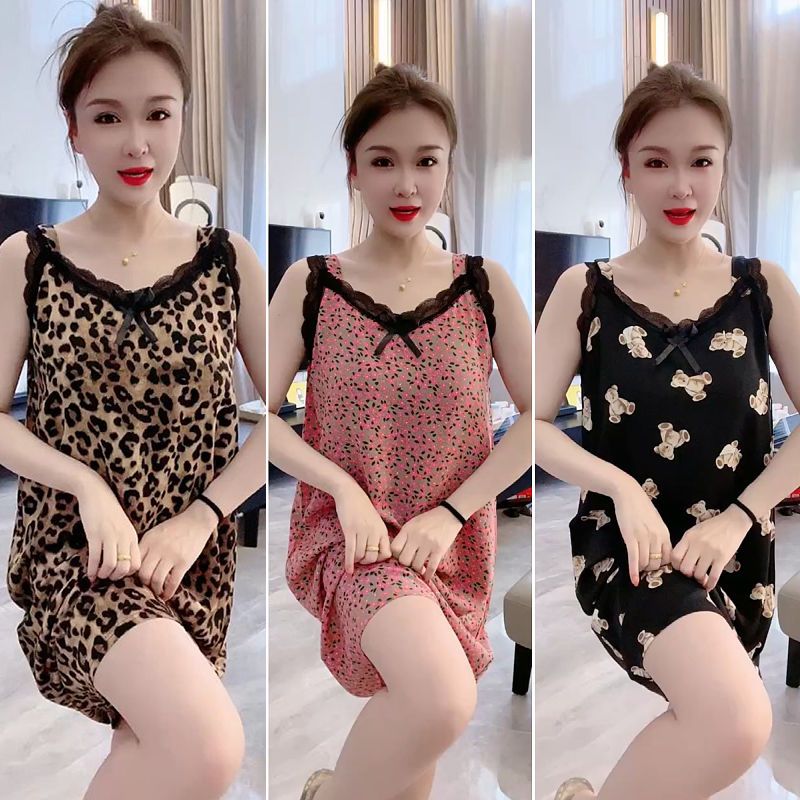 夏季蕾丝吊带睡裙女薄款连衣裙