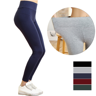 九分女裤 戴茜仙蒂高腰竹纤维紧身打底裤 夏季 收腹薄款 子 外穿大码