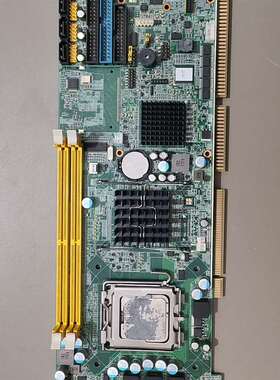 议价1研华PCA-6010VG 工控机主板 带CPU 新适用