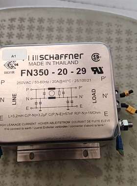 议价Schaffner夏弗纳电源滤波器FN350—20—29适用