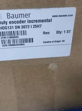议价编码器堡盟 Baumer HOG131 DN 3072适用
