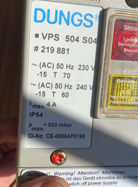 议价DUNGS VPS 504 S04适用