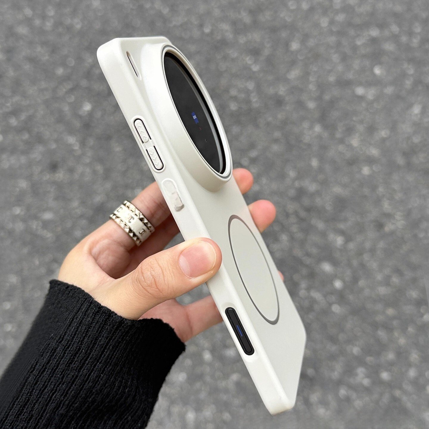 磁吸无线充电月光白色X200s适用vivoX200Ultra手机壳X100超薄S30pro硬mini镜头加高X90简约S