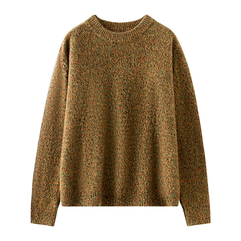 秋冬花纱加厚100%纯山羊绒衫女圆领宽松毛衣显瘦慵懒风针织打底衫,女装/女士精品,羊绒衫,淘宝优惠券,粉丝福利购,淘宝优惠卷