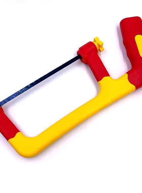 德国wiha威汉进口电工专用绝缘锯子VDE手用钢锯43125电缆小型锯弓