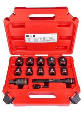 Milwaukee13件1/2 SHOCKWAVE冲击套筒套装4932480456