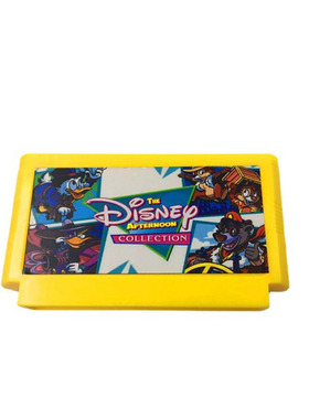 跨境红白机小霸王游戏卡迪斯尼集合FC117合一全集成芯片沉金板卡