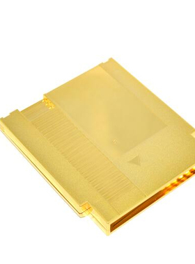 NES外壳镀金 任天堂FAMICOM机NES游戏机游戏卡外壳任天堂72P外壳