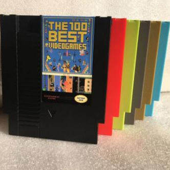跨境产品美版THE BEST OF 153合一NES游戏卡集成记忆卡