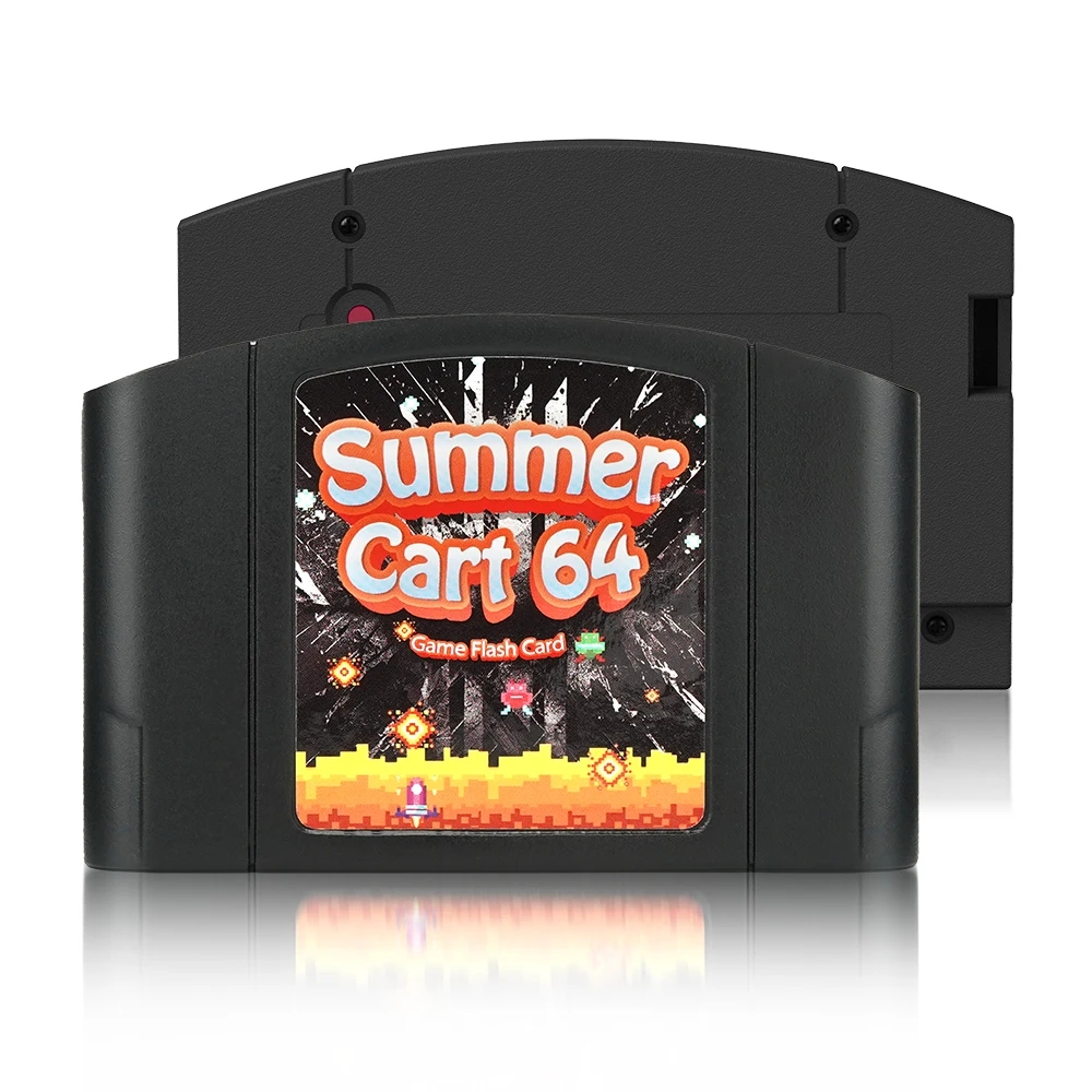 SC64烧录卡SUMMERCART开源烧录卡N64游戏卡