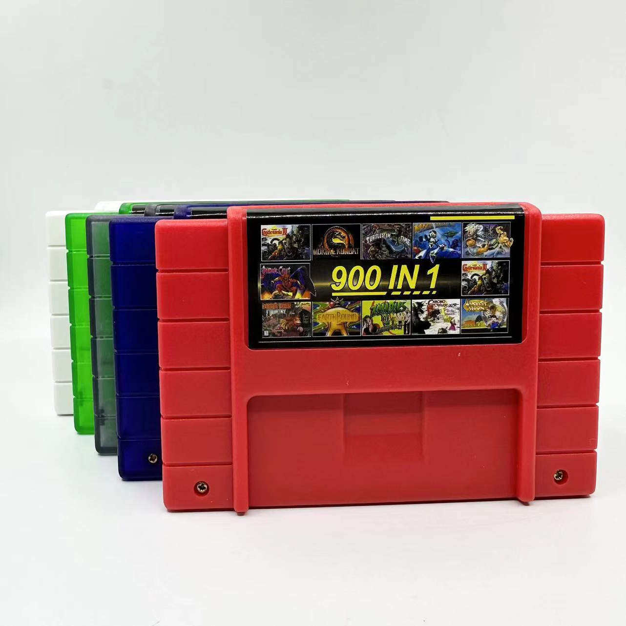 跨境超任烧录美版卡全新SFC/SNES900合一烧录卡配8g卡美版游戏机