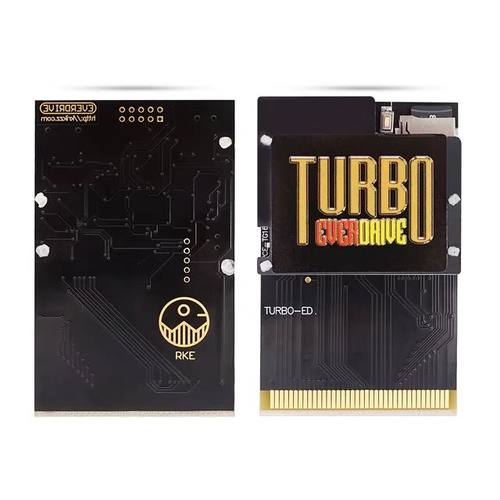 黑金版全新原装PC-Engine和Turbo GrafX烧录卡PCE烧录卡带4GTF