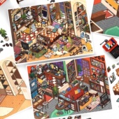 infeelme我 小屋15.0第十五弹造景贴纸可爱diy手工微缩场景贴画