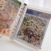 造景贴纸收纳册A5活页收纳本相册拍立得明信片a4一宫格卡册收纳