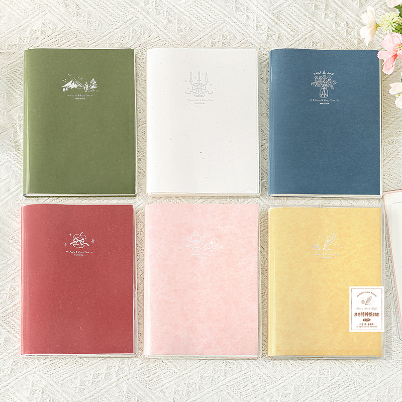 PU胶套B6有暇度日笔记本两日一页方格日计划手帐本日记本手账本