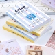 100张色彩收集书写纸素材本韩系便签本ins风手帐背景纸手账素材纸