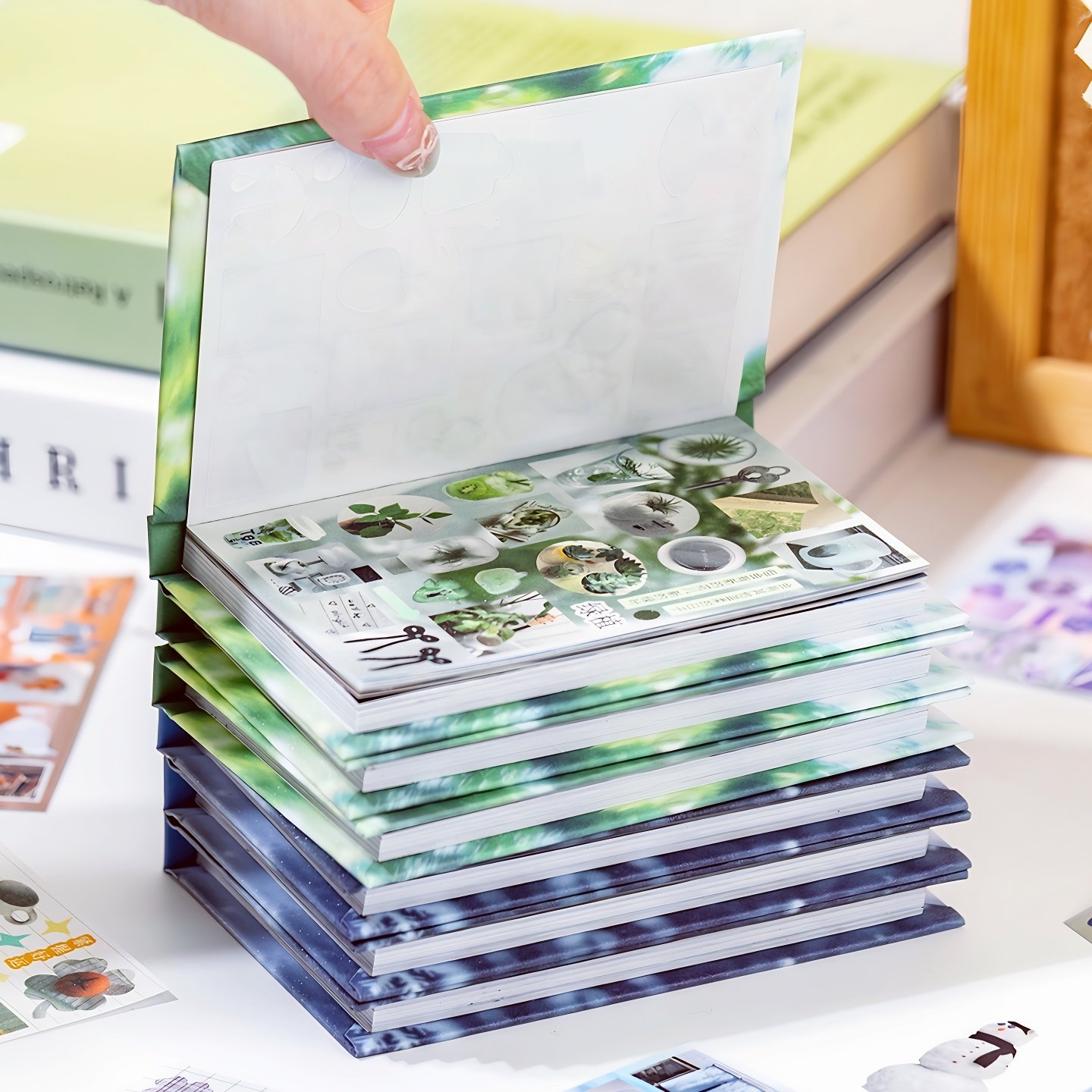 语闲聆听思绪切膜手账贴纸书杂志风复古手帐素材拼贴字素贴纸一本,文具电教/文化用品/商务用品,贴纸/立体贴纸,淘宝优惠券,粉丝福利购,淘宝优惠卷