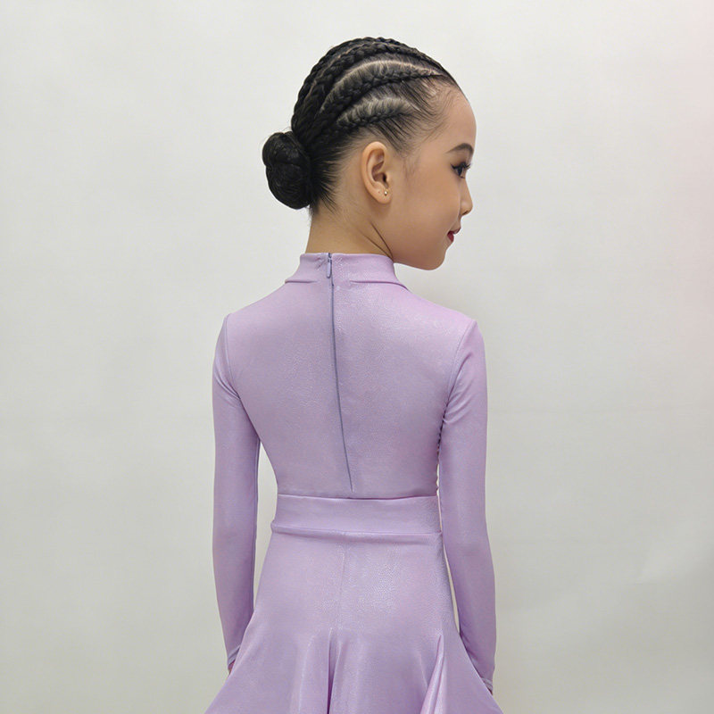 皇朝拉丁服女童拉丁舞考级连衣裙