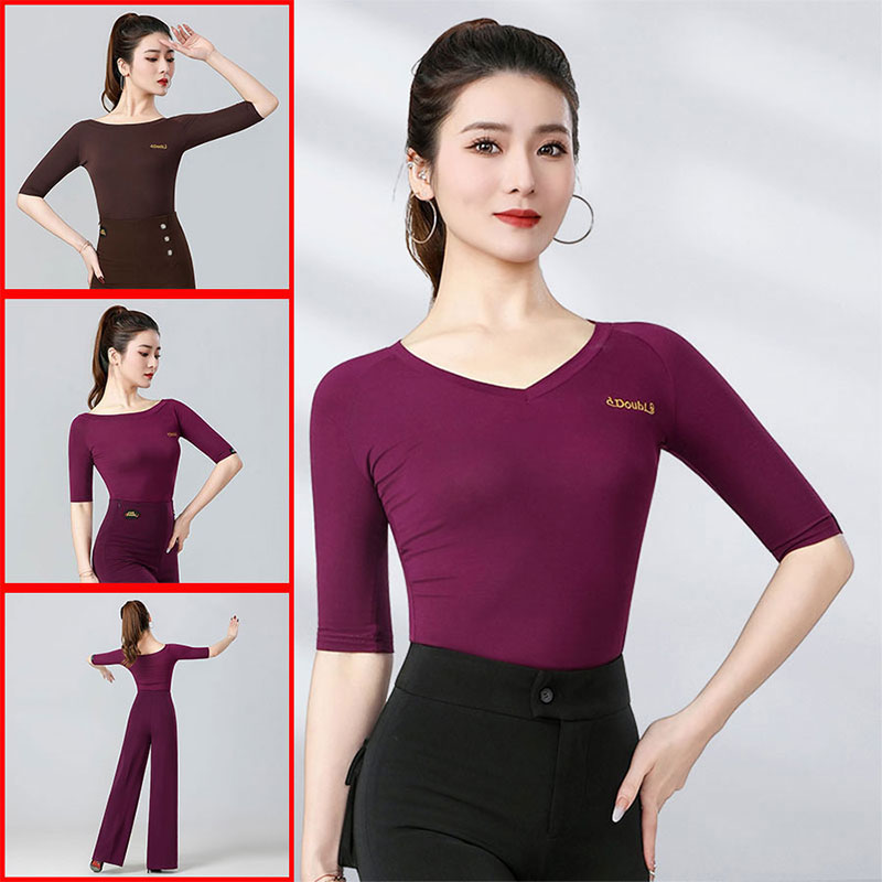 丹宝罗舞蹈服上衣女士新款练功服