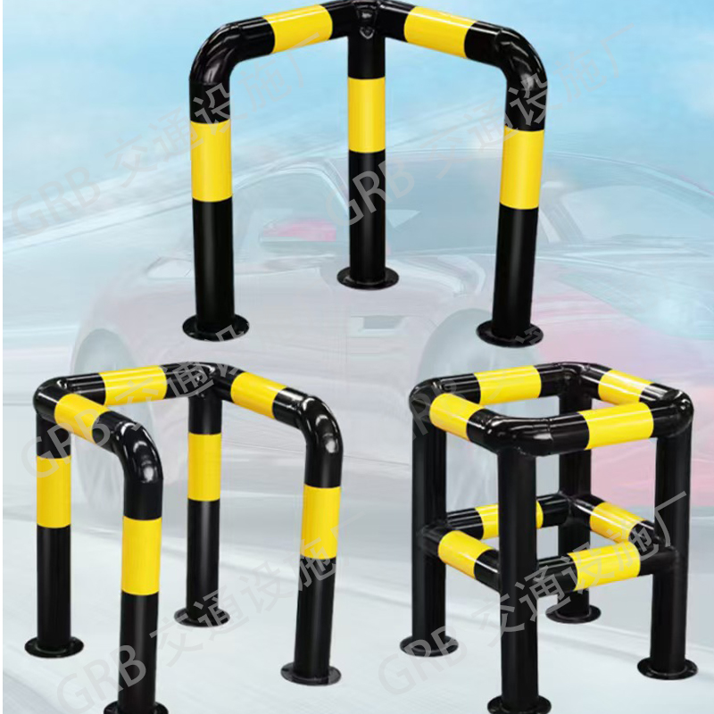 消防栓防撞护栏M型匚型加厚挡车器厂家定做车间设备水泥柱保护栏