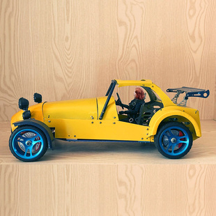 亖品模型车牌金属凸字玩具牌定制手工艺品CNC越野敞篷车RC金属件