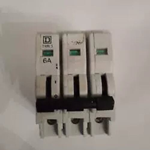 SQUARE D QOE 6 AMP TYPE 3 M9 (QO306E39) TRIPLE POLE MCB CIRC