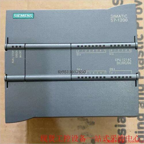议价拍前:plc1200 1214C DC/DC/DC 6ES7