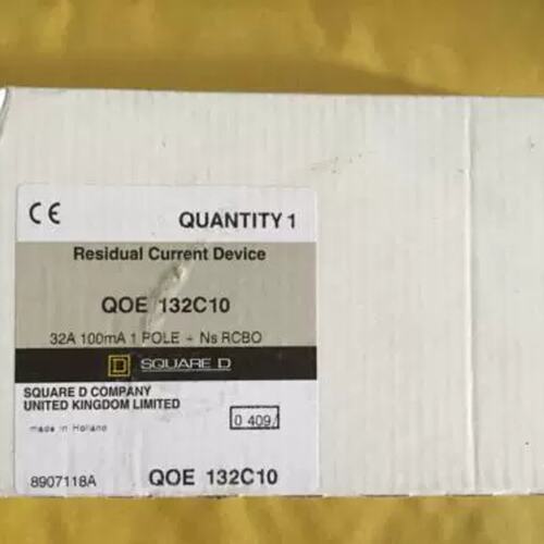 QOE132C10 Square D qoe132c10 32 AMP 100MA TYPE C 100mA 1 POL