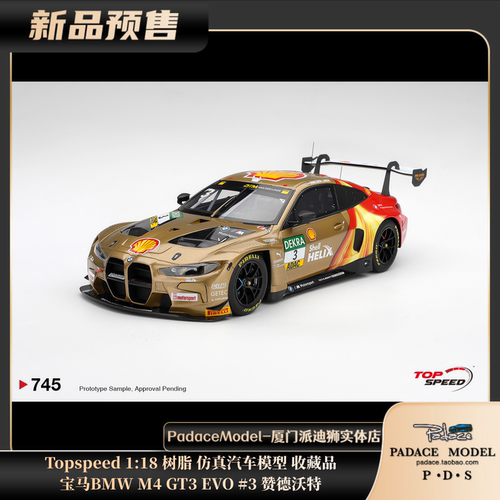宝马BMWM4GT3EVO#3赞德沃特