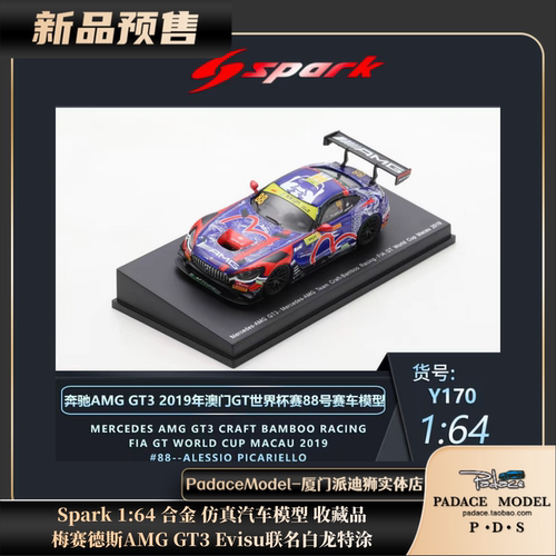 SparkAMGGT3Evisu联名白龙特涂