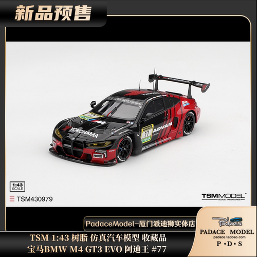 宝马BMWM4GT3EVO#77阿迪王