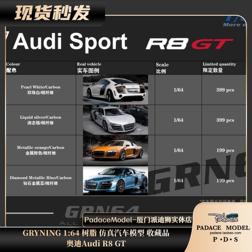 GRYNING奥迪AudiR8GT