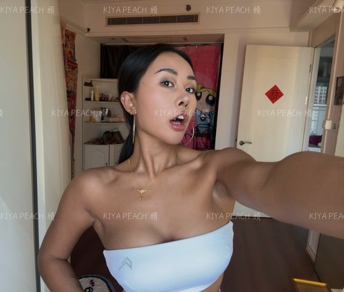 KIYA PEACH 顾Oner新款六色健身运动文胸带防滑条可拆卸胸垫抹胸