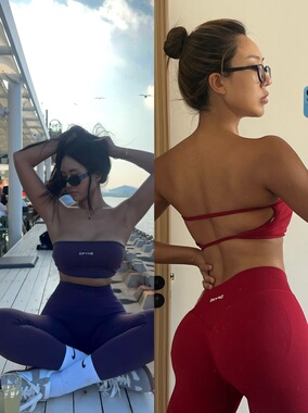 KIYAPEACH顾2025新款运动DF  IMPACT健身瑜伽抹胸