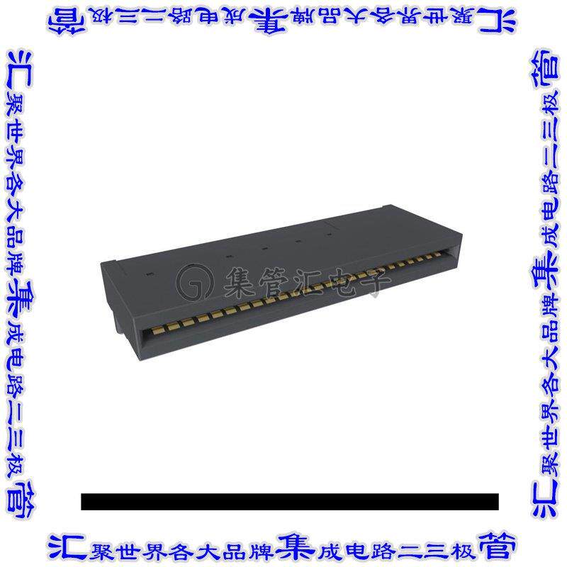 HPG12P14SRT153T 卡边缘连接器26(14+12电源)母头2排黑色镀金