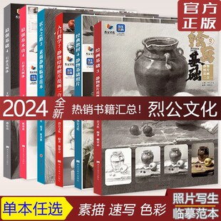 素描 速写 色彩烈公文化2024照片争霸联考8金牌导师7静人物临摹教