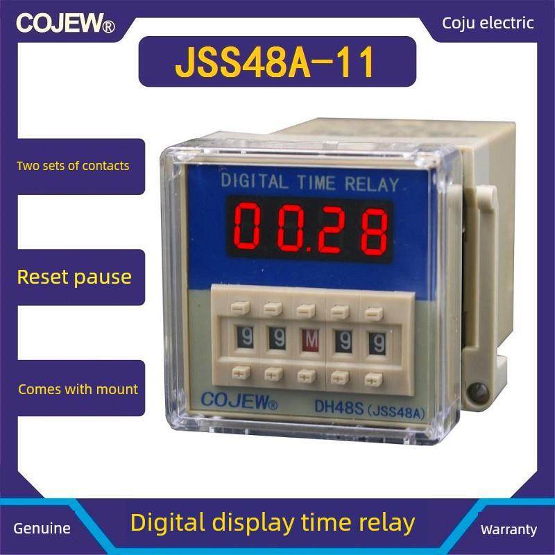延时定时器开关Dh48S Jss48A-11时间继电器Zys48-A Hhs6-3