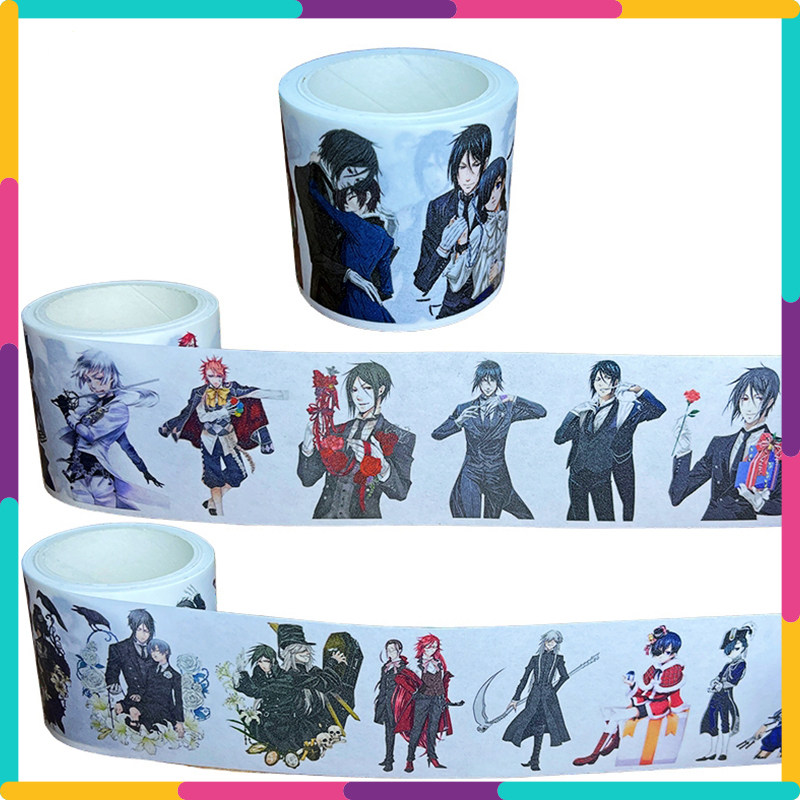 黑执事纸胶带手帐贴动漫周边