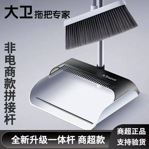 大卫扫把簸箕家用套装扫帚组合神器扫地笤帚网红轻巧小扫把刮水器