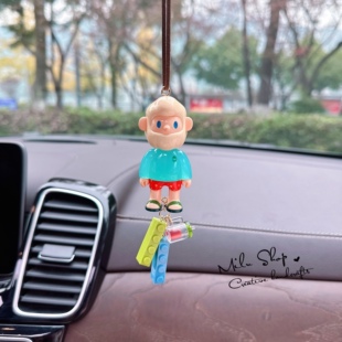 BOB男友车挂farmer海岛系列汽车挂件吊饰后视镜装饰创意生日礼物