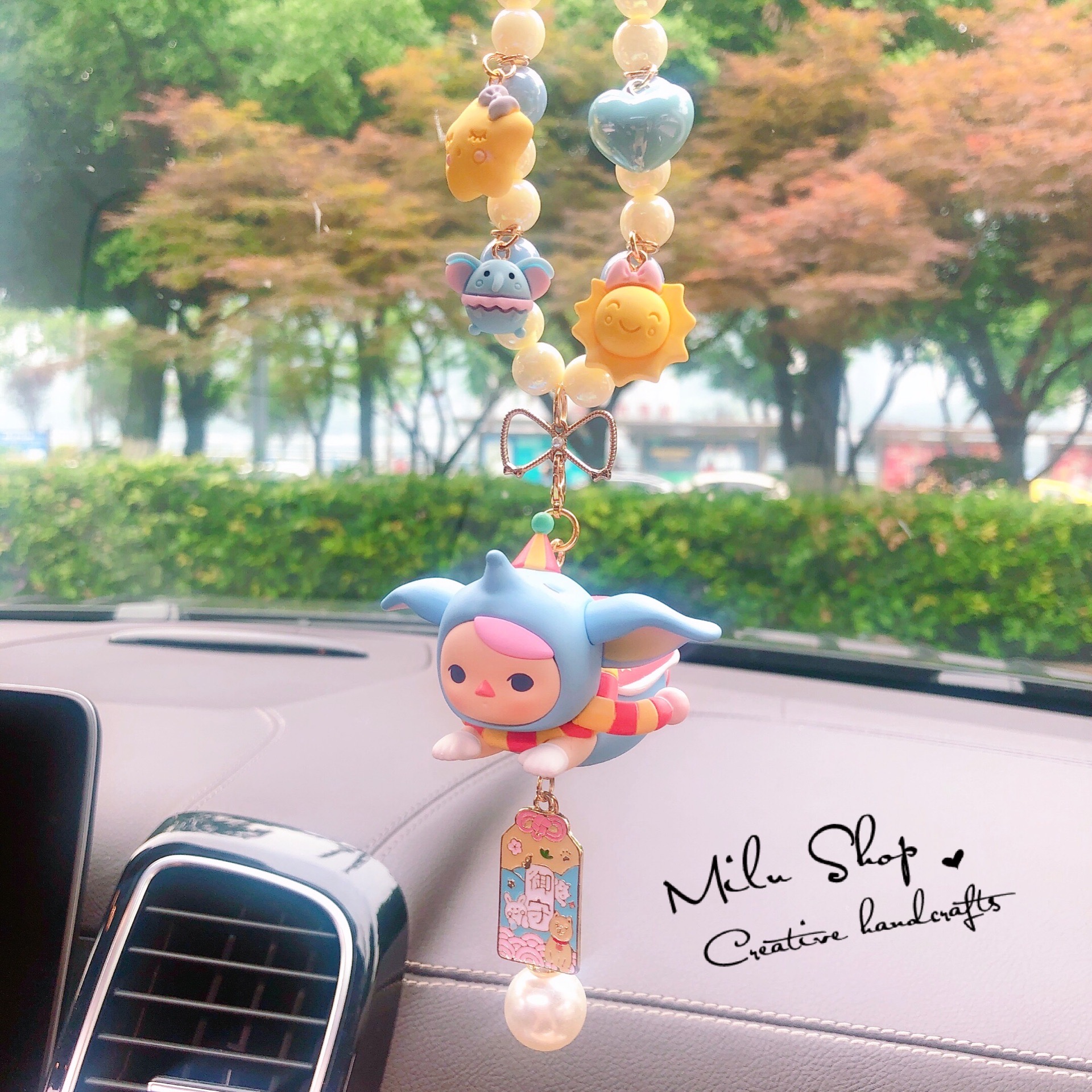 正版pucky毕奇飞行车载后视镜