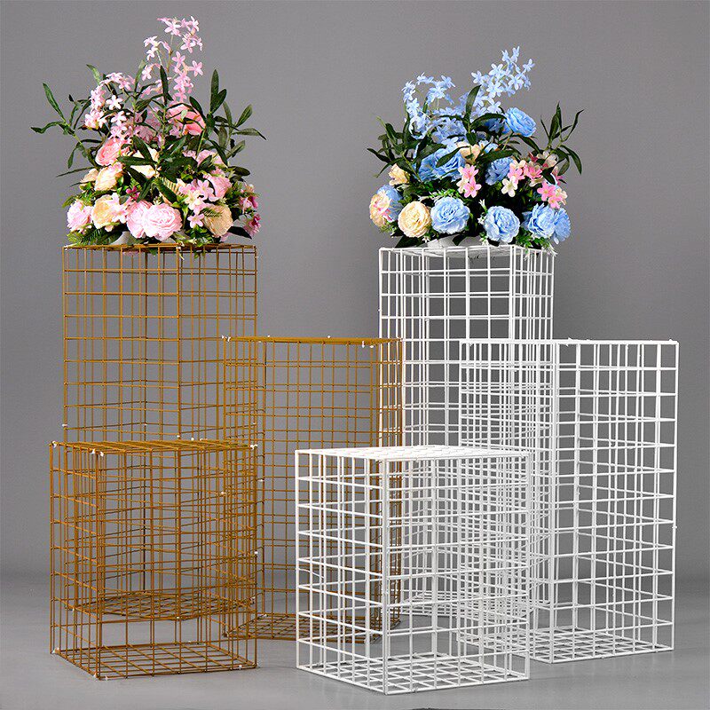 婚庆网格路引花柱仿真花路引婚礼中式路引新款婚庆道具