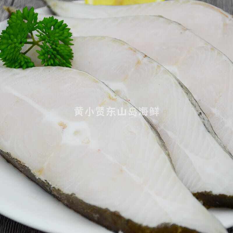 扁鳕鱼 无小刺宝宝辅食 福建东山岛海鲜直销 鳕鱼排比目鱼3片500g