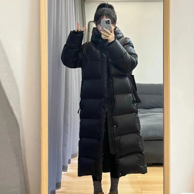 宽松加厚过膝韩版棉袄外套