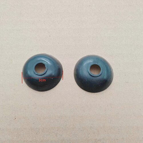 燃气灶具旋钮防尘垫 开关底部橡胶密封皮垫防水帽装饰圈配件2片装 - 封面