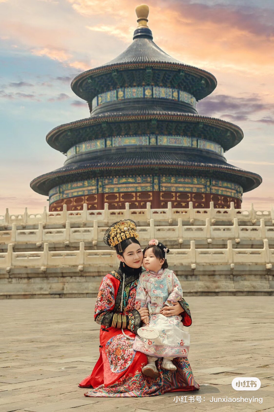 北京旗装格格写真北京约拍故宫摄cos摄影/后期/化