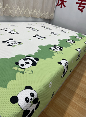 多功能四季炕盖三层夹棉榻榻米床盖双人床单农村炕垫双面两用铺盖