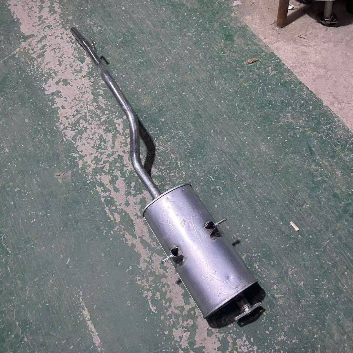 适用于福田伽途T3/V3/V5消音器后节排气管后段烟筒尾段双层加厚